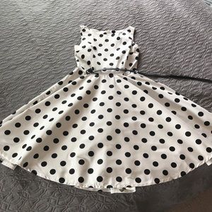 Ladies cotton blend flare skirt dress size 4